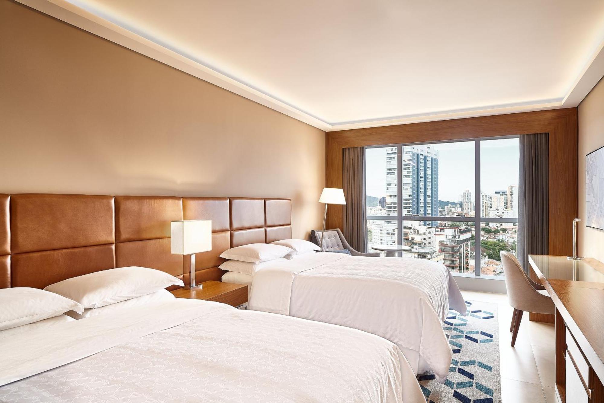 Sheraton Santos Hotel Экстерьер фото A guest room at the hotel