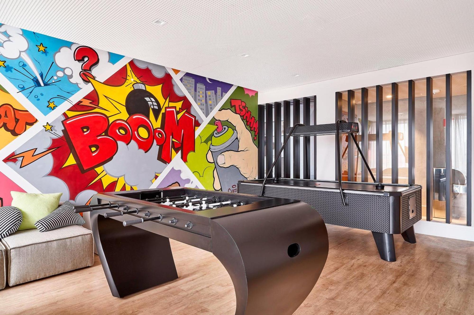 Sheraton Santos Hotel Экстерьер фото The games room