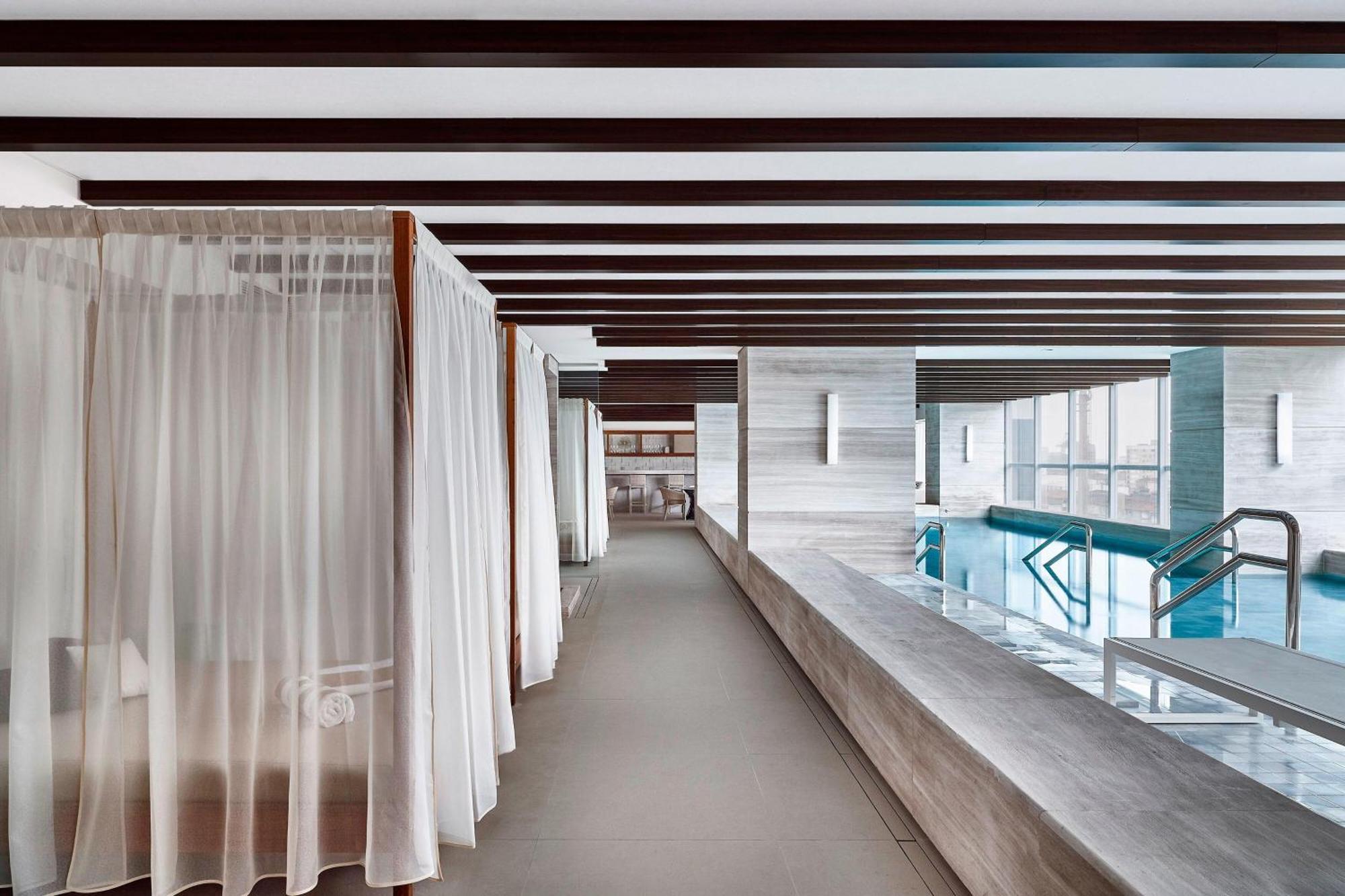 Sheraton Santos Hotel Экстерьер фото The interior of the new building