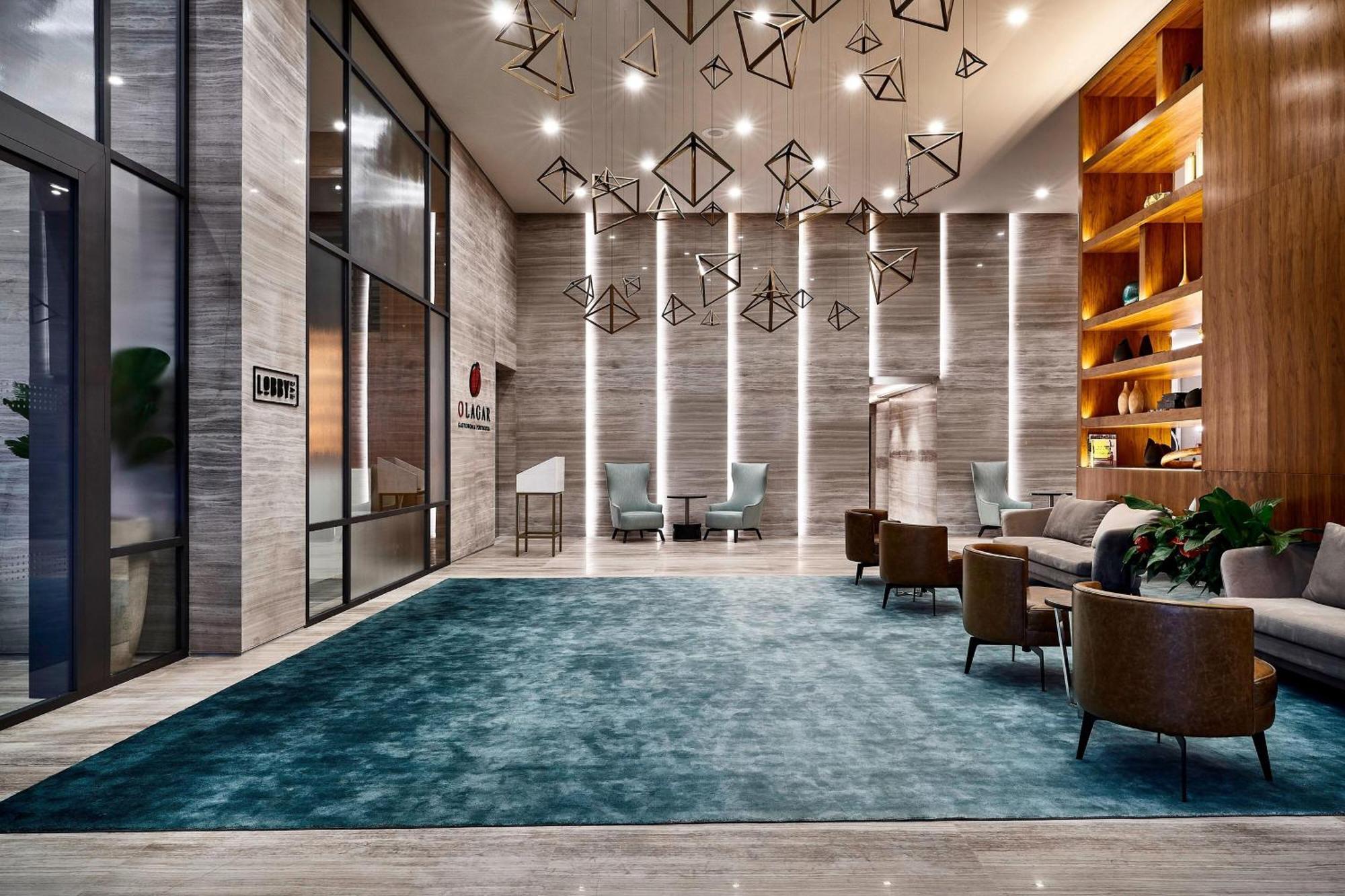 Sheraton Santos Hotel Экстерьер фото The lobby of the hotel